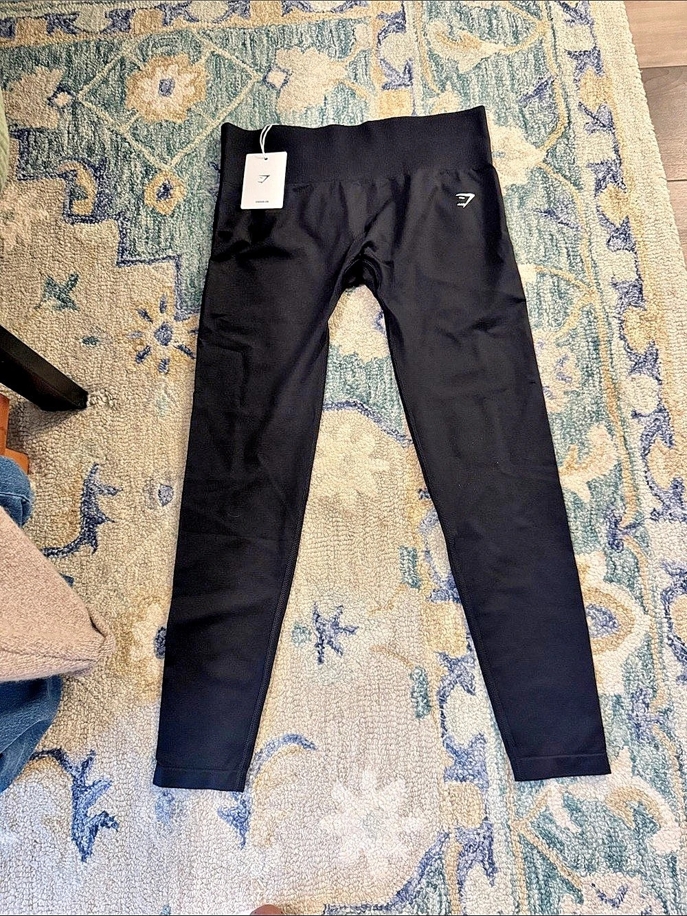 Gymshark Black High-Waist Leggings